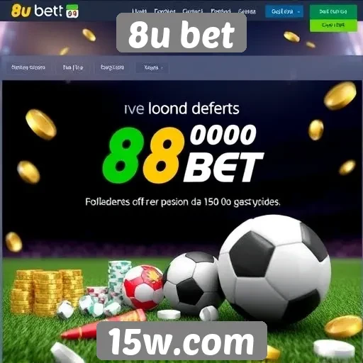 Ofertas promocionais disponíveis na 8u bet